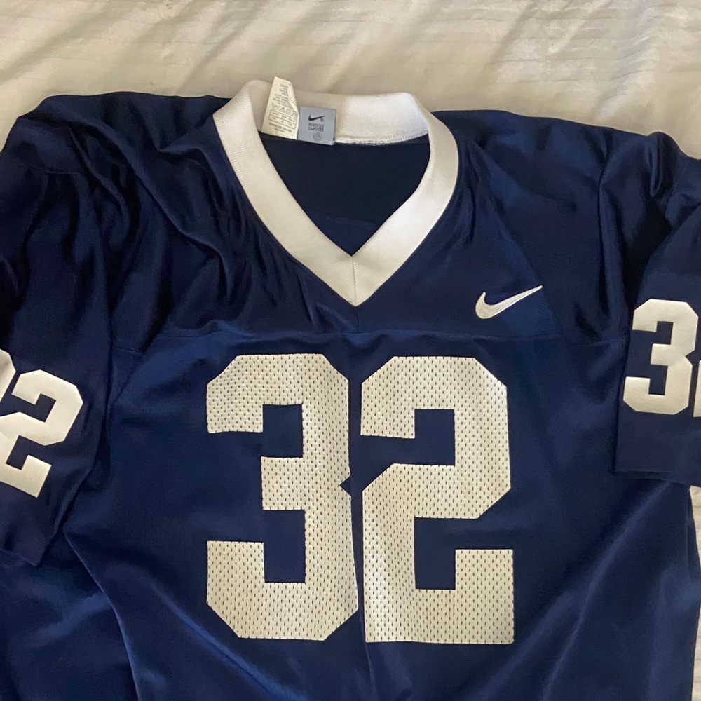 Nike Navy and White Sports Jersey with Number 32